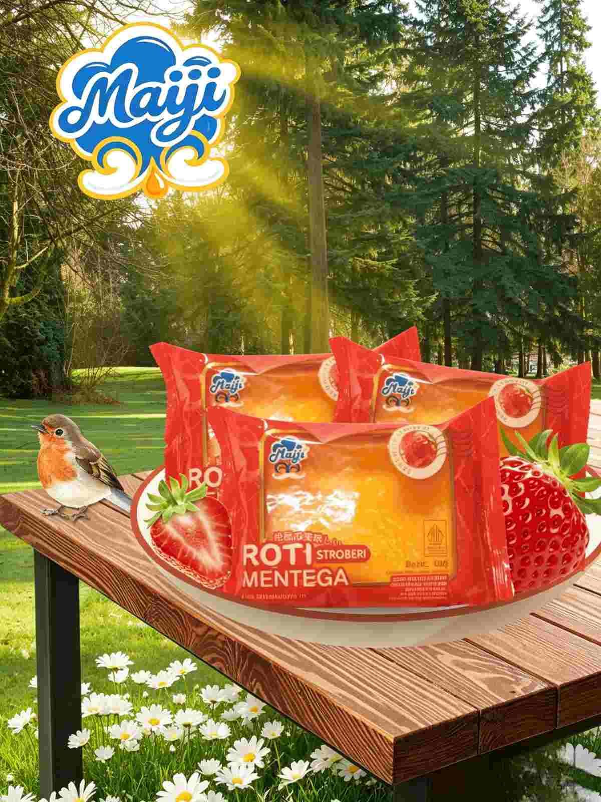 MAIJI ROMEN STRAWBERRY ( 60 x 60gr )