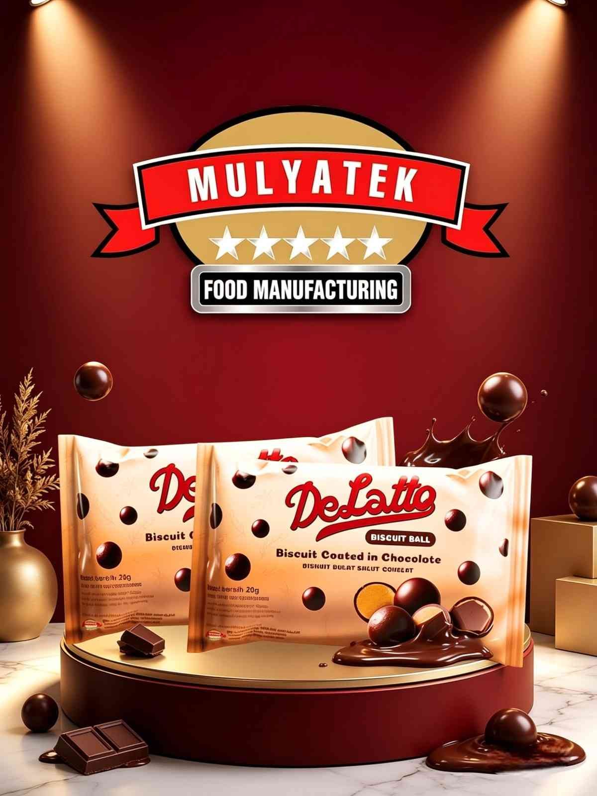 DELATTO CHOCOLATE SACHET ( 6x20x20gr )