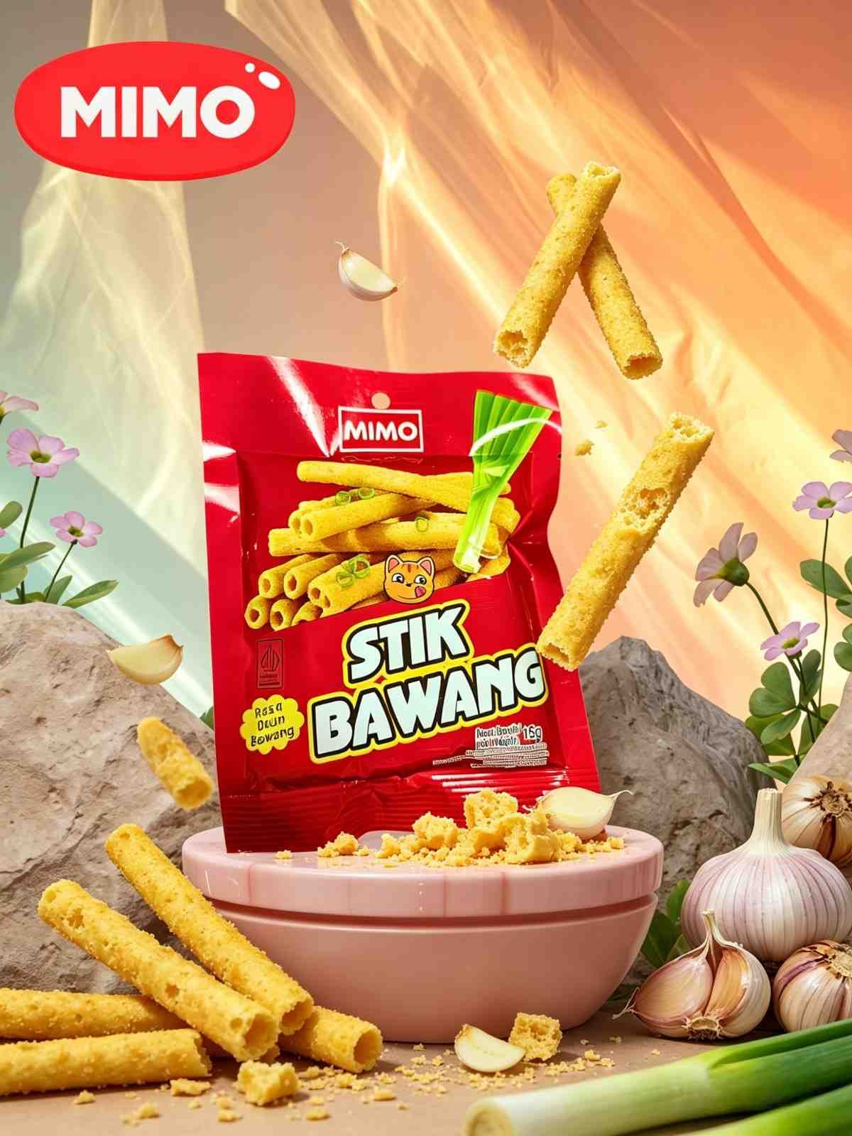 MIMO STIK BAWANG ( 10x10x15gr )