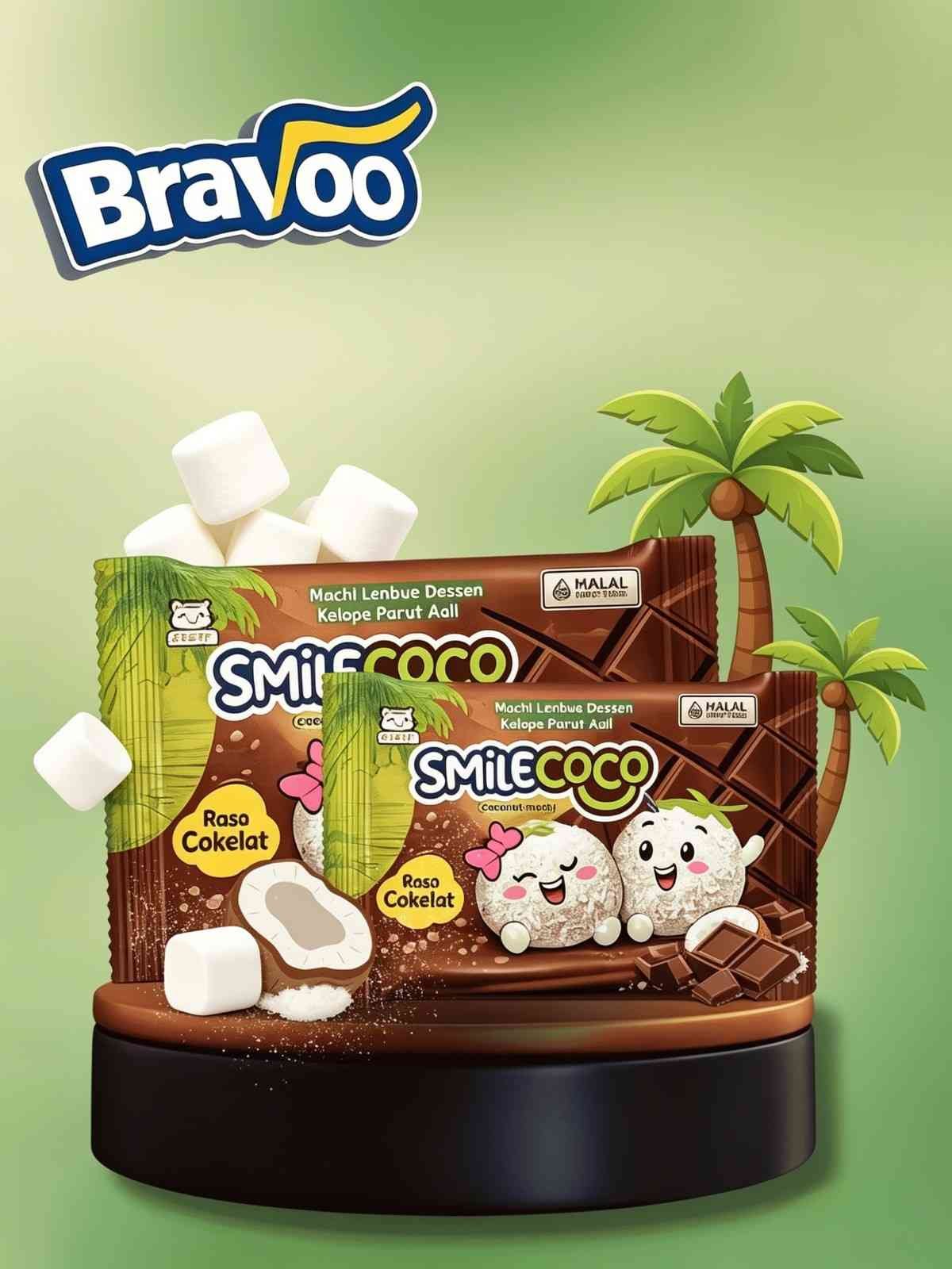 MOCHI SMILE COCO CHOCOLATE ( 6x8x30gr )