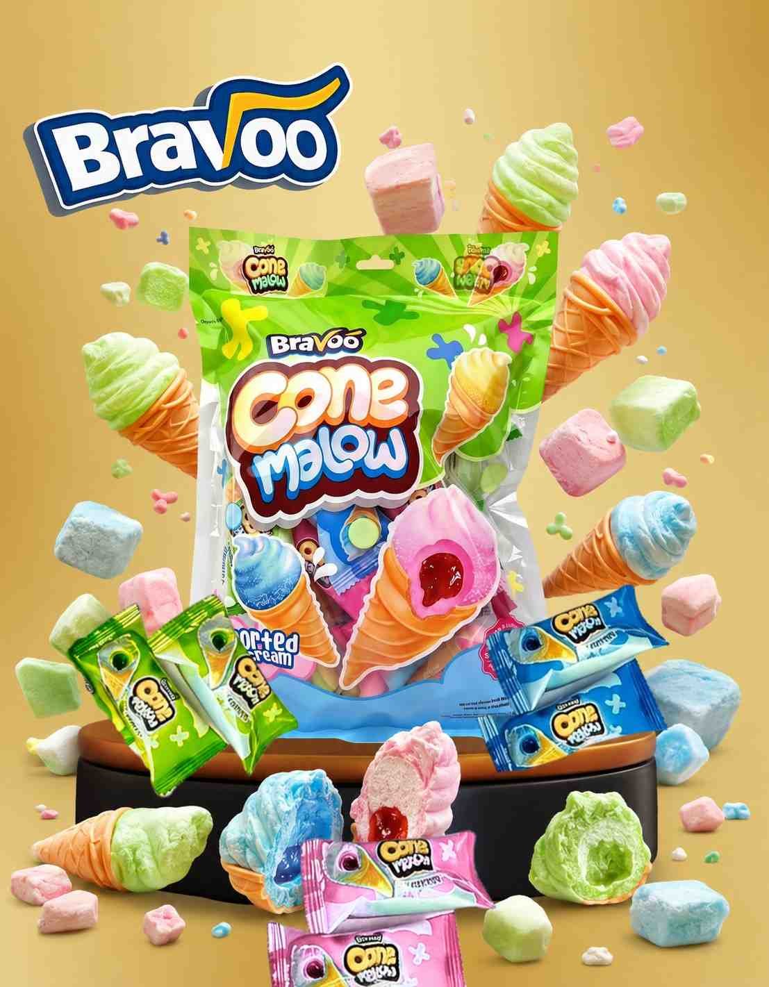 BRAVO CONE MELLOW ( 20x20x5gr )