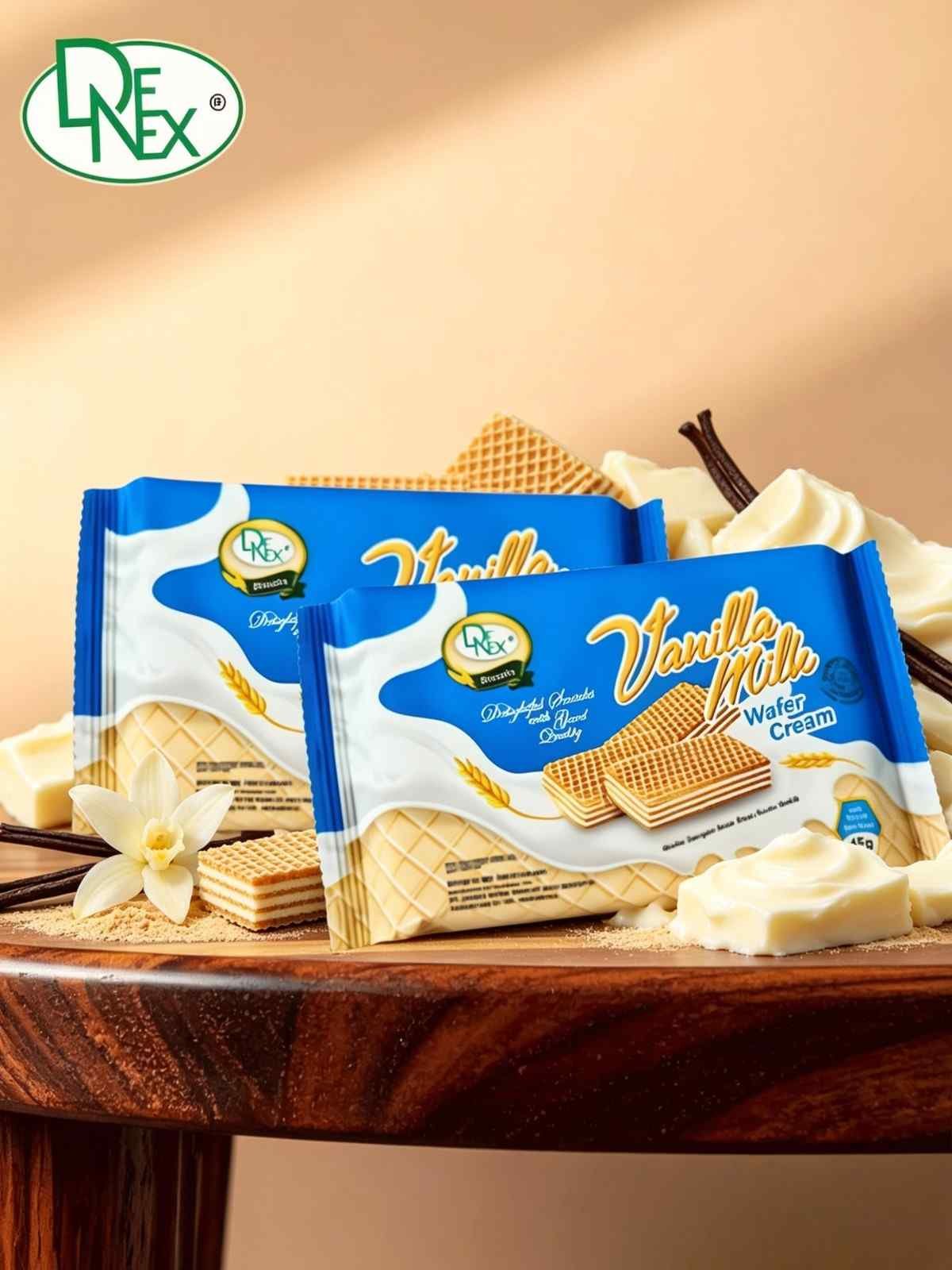 DENEX WAFER CREAM VANNILA (  4x10x45gr )