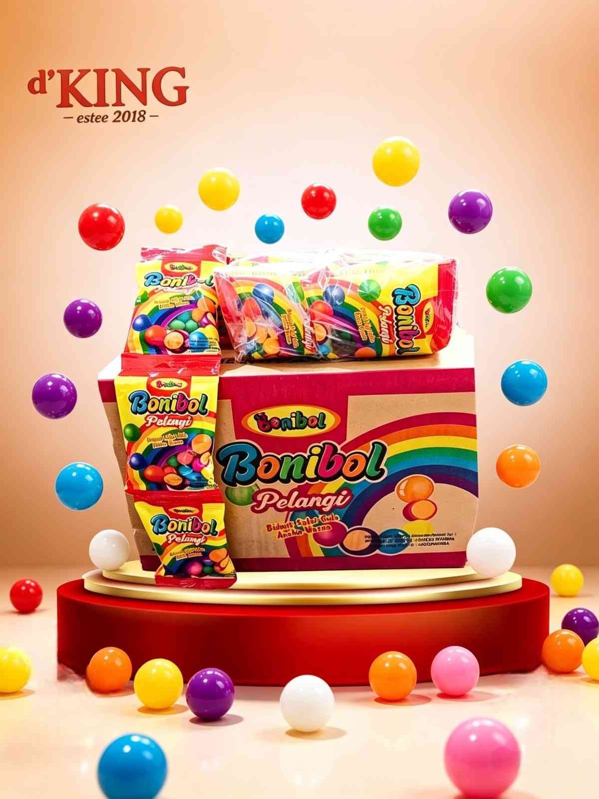 BONIBOL RAINBOW RENCENG ( 6x20x6gr )