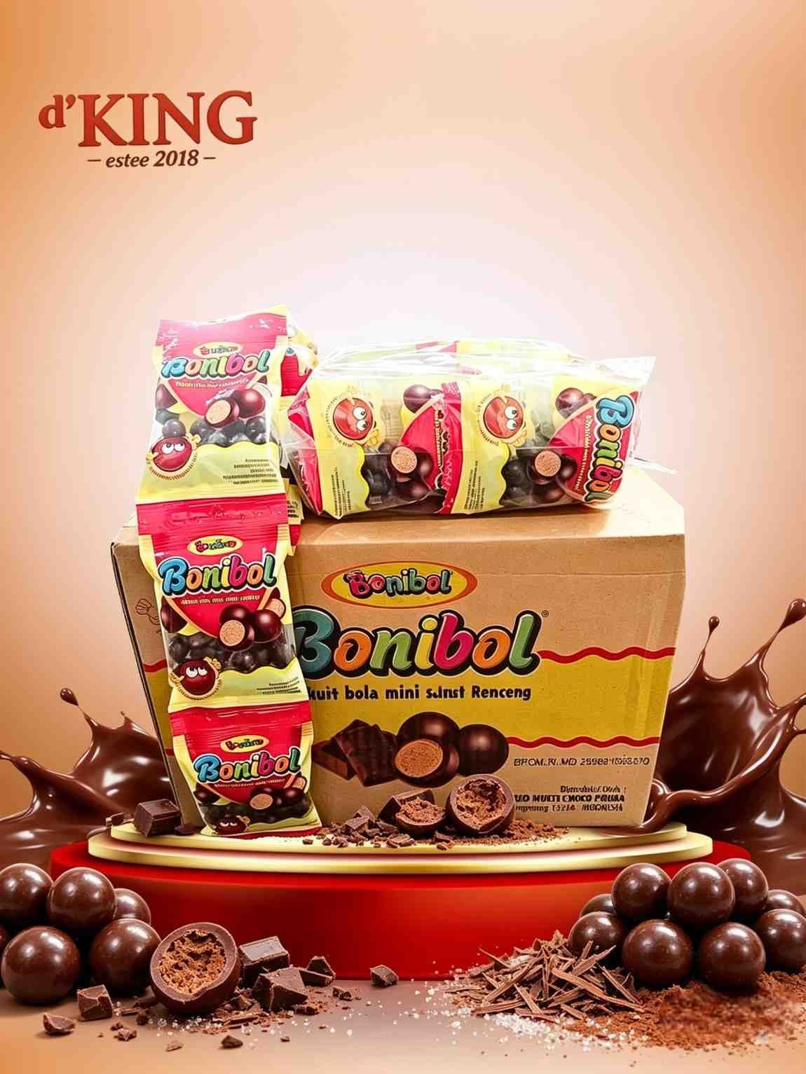 BONIBOL COKLAT RENCENG ( 6x20x10gr )