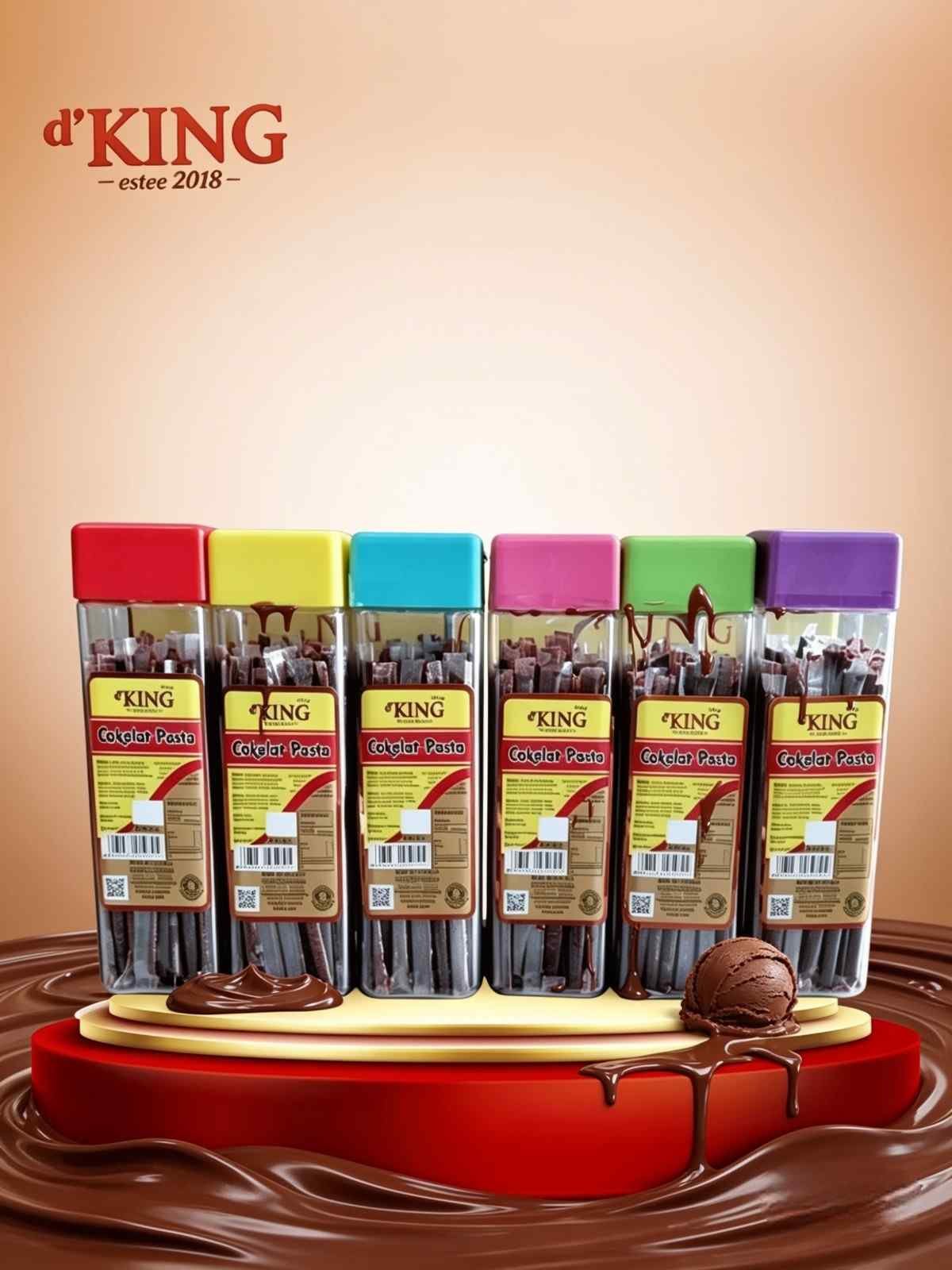 D'KING COKLAT PASTA ( 6x50x5gr )