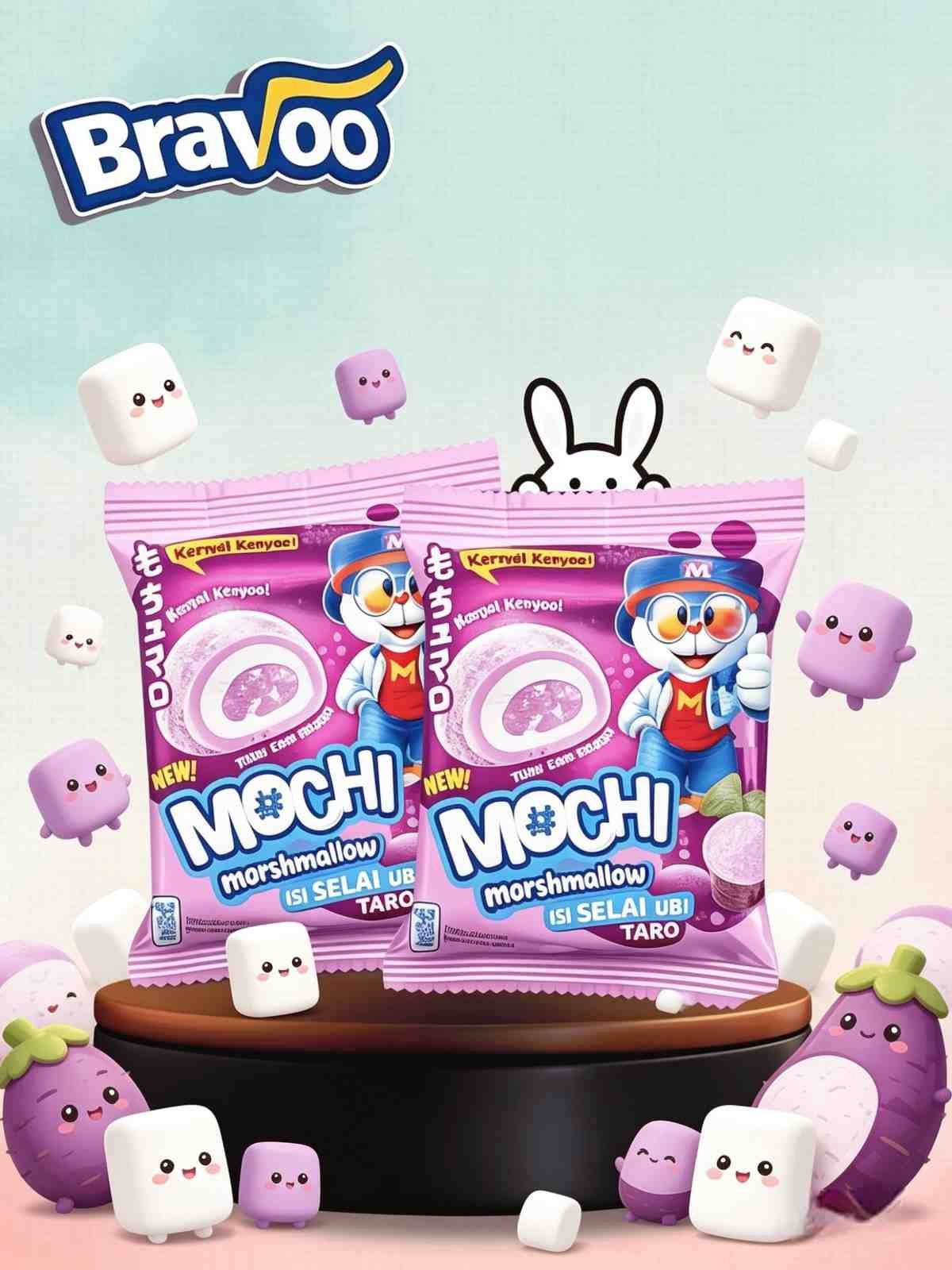 MOCHI MARSHMALLOW TARO ( 6x8x25gr )