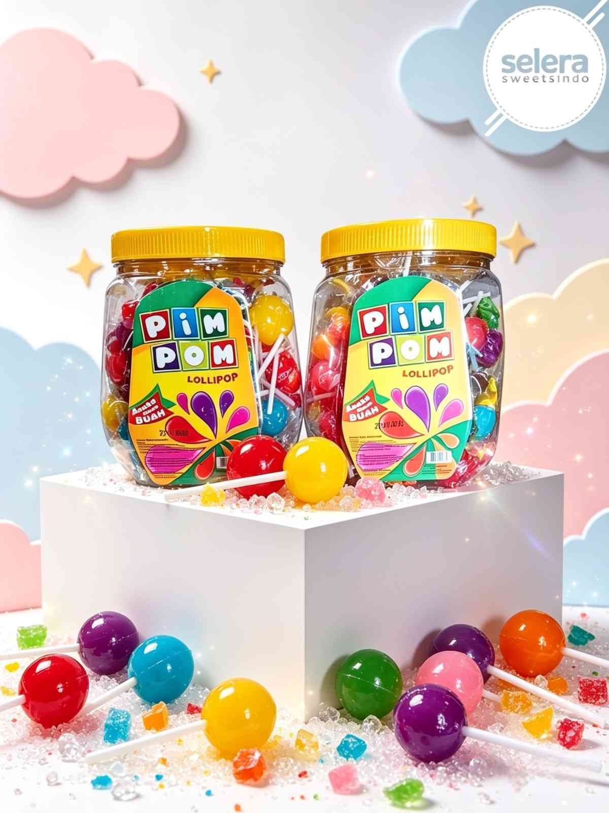 PIMPOM FRUITS JAR ( 6x80x10gr )