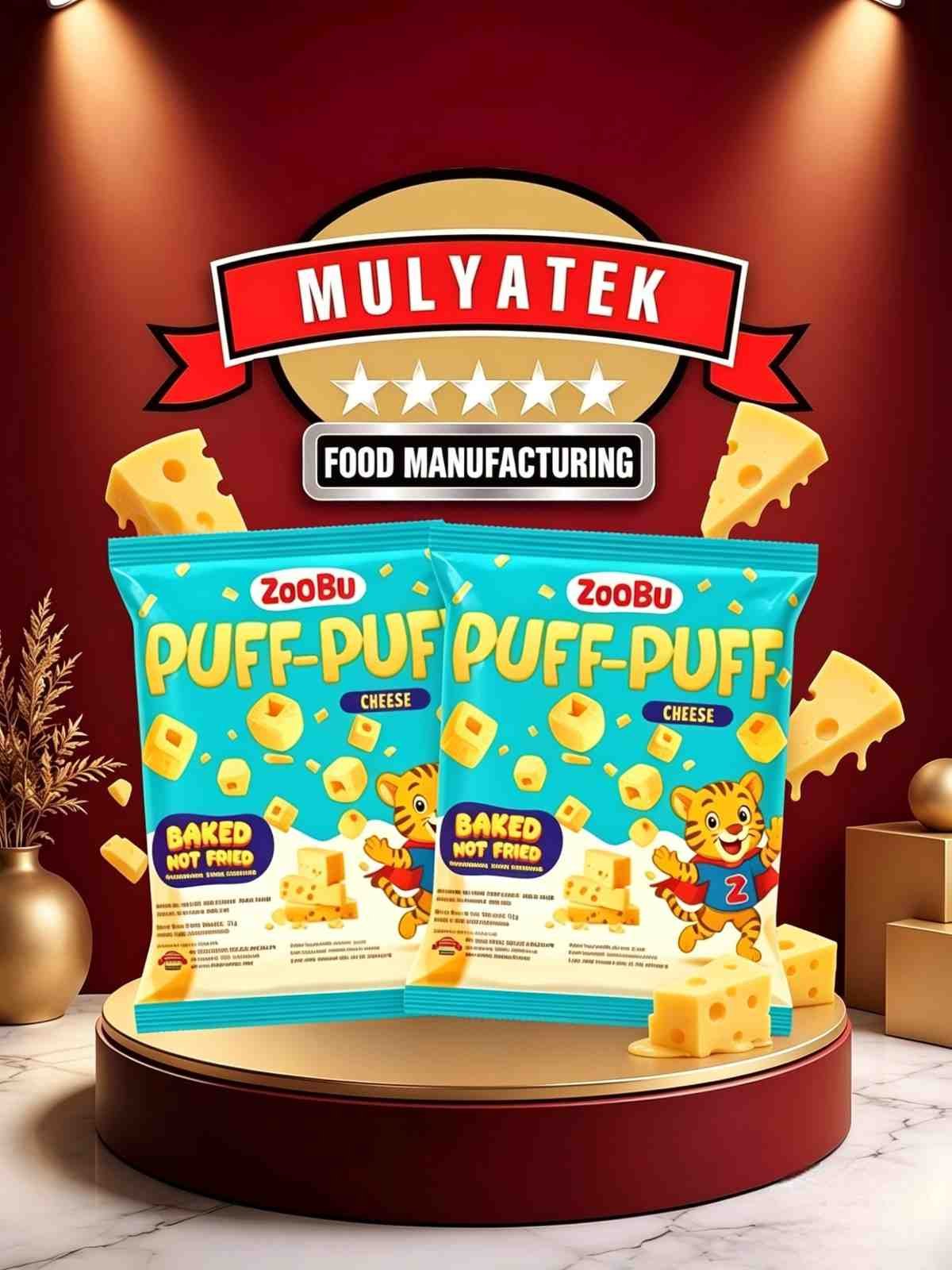 ZOOBU PUFF CHEESE ( 4x10x21gr )