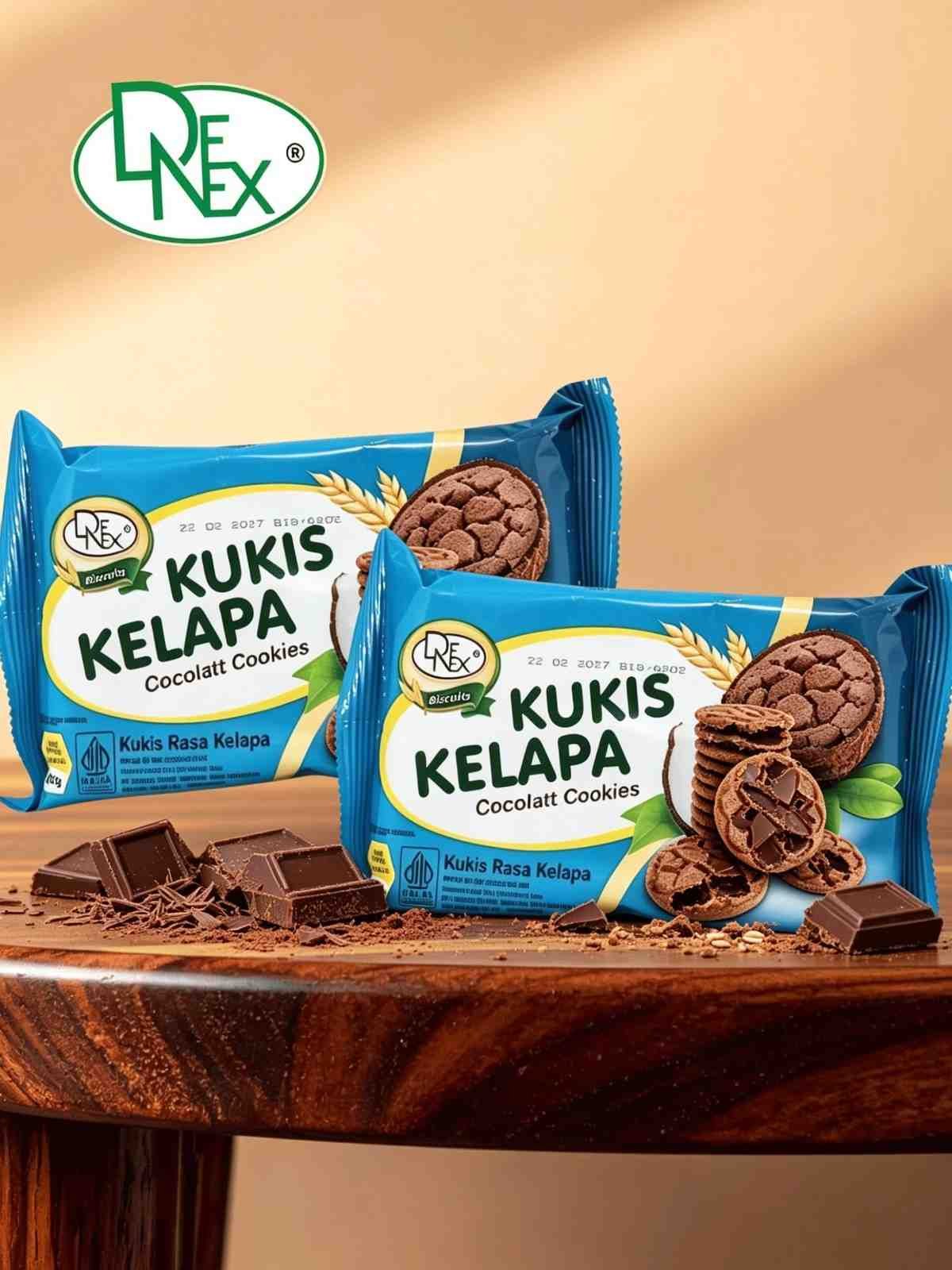 DENEX CHOCOLATE COOKIES  ( 12 x 300gr )