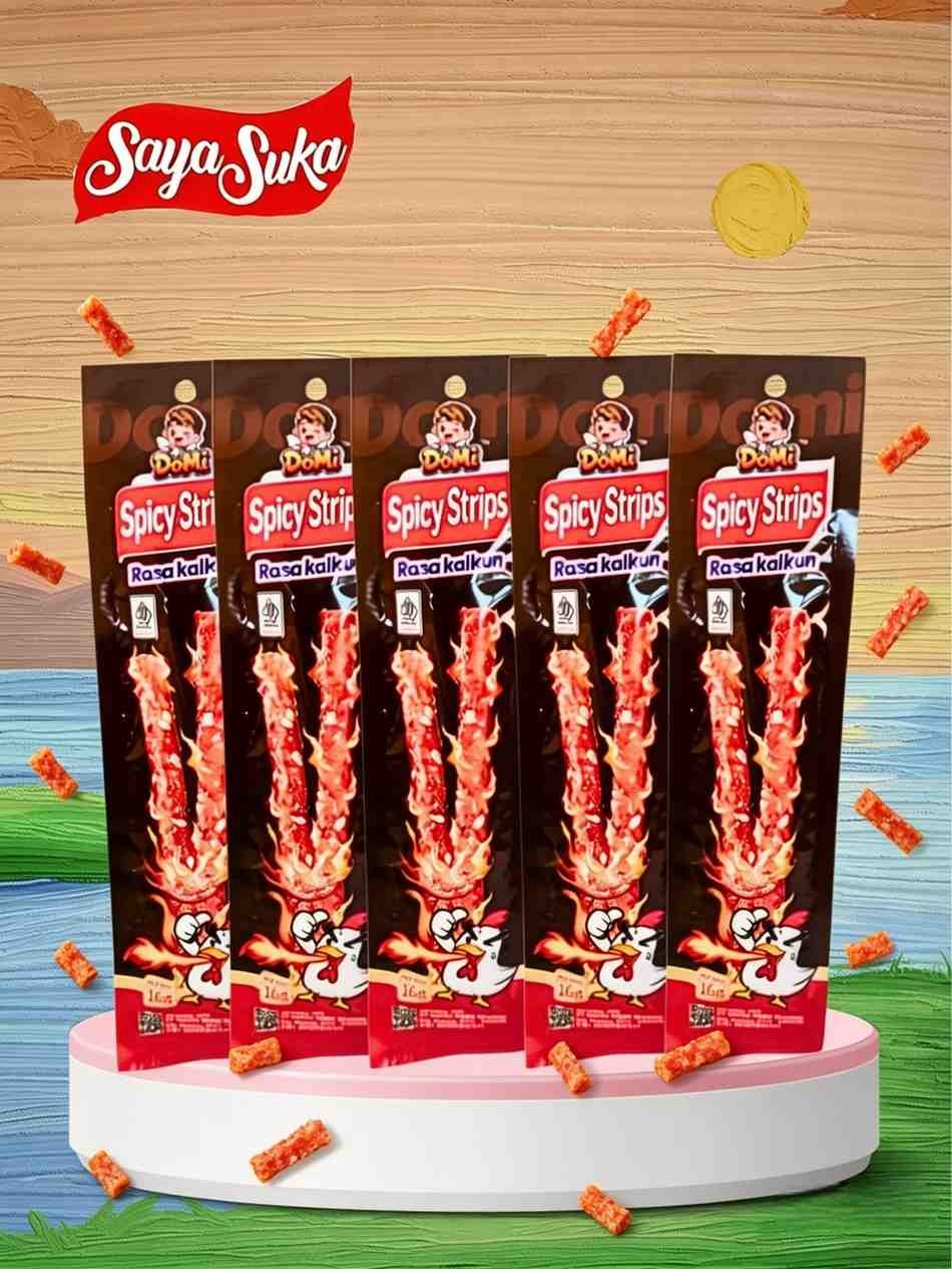 DOMI LATIAO SPICY KALKUN ( 20X10X16gr )