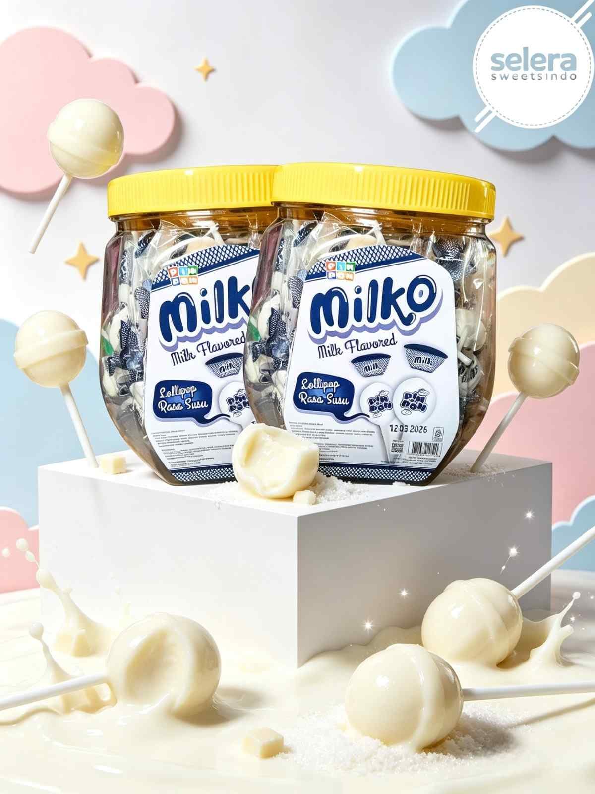 PIMPOM MILKO JAR ( 6x80x640gr )