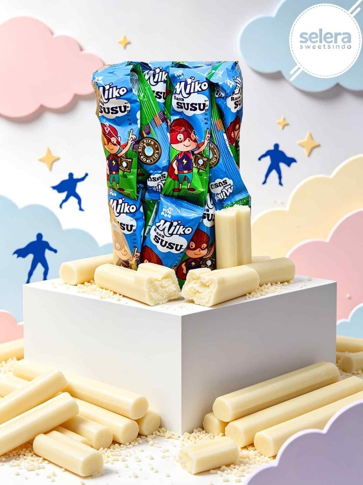 PIMPOM MILKO RENCENG ( 8x30x27gr )